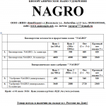 Биоорганическое удобрение NAGRO