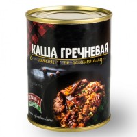 Консервы Каша гречневая с говядиной по-домашнему 350 г ж/б белорусское производство