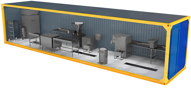 Фото 4. Модульный колбасный цех для производства колбасных изделий 100-200 кг в смену