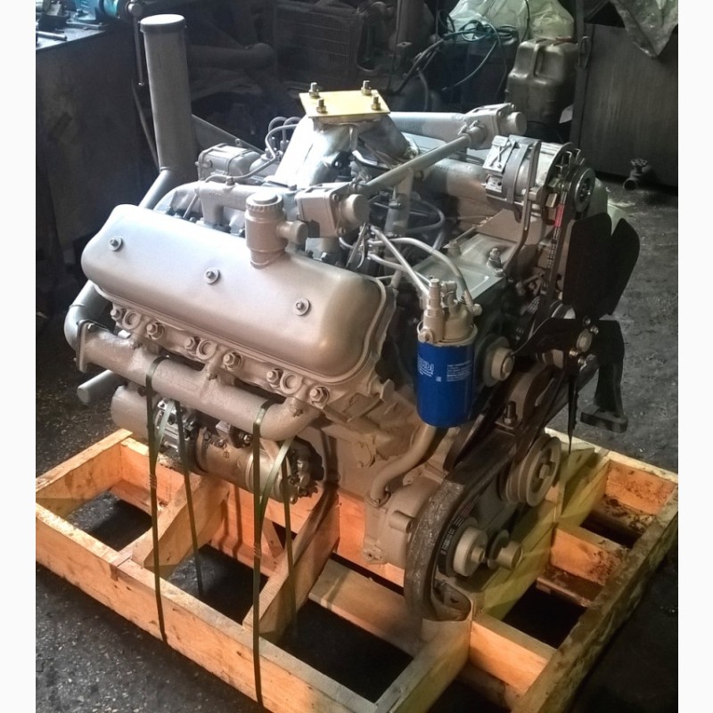 Фото 2. Двигатель ЯМЗ 236М2 с комплектом переоборудования на Т-150