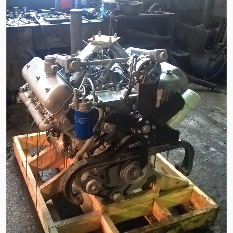 Фото 4. Двигатель ЯМЗ 236М2 с комплектом переоборудования на Т-150