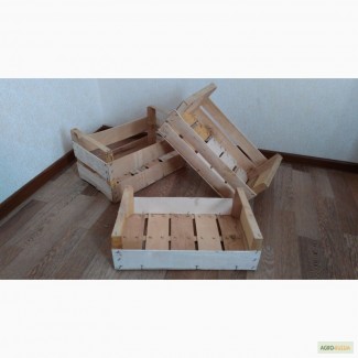 Деревянные ящики из шпона для упаковки фруктов и овощей в Крыму