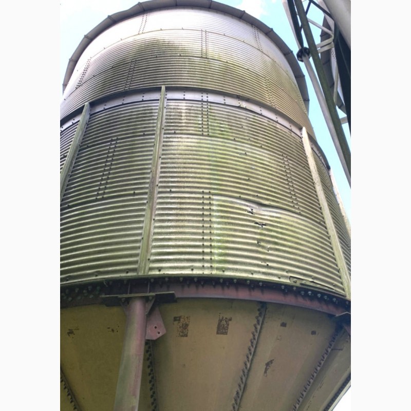 Фото 17. Комплекс бункеров К-850 для хранения зерна, Petkus, Германия (Силос)