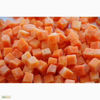 Замороженная Морковь кубик