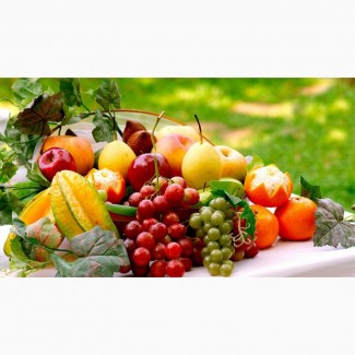 Зелень овощи фрукты