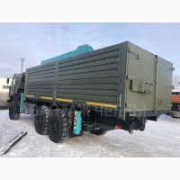 КАМАЗ 4310 43114 43118 новый вездеход с манипулятором КМУ 7 тонн