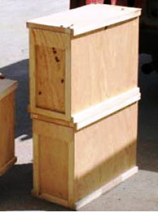 Фото 2. Пчелопакеты среднерусской породы