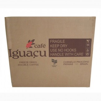Кофе растворимый сублимированный IGUACU нефасованный в мешках 22 кг