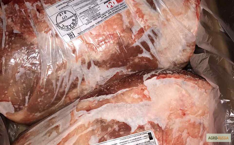 Фото 2. Мясопродукты говядина из Бразилии