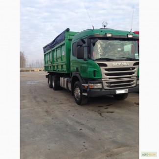 SCANIA Р400 с прицепом