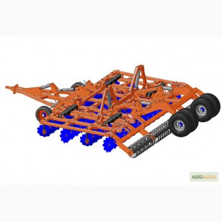 Борона дисковая БДМ-6х4М/0, 9 с катком КСК (спиральный)