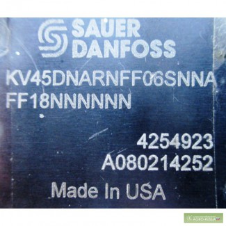 Гидромотор KV45DN-ARNFF06 SNNAFF18-NNN/NNN SD 4254923 Sauer Danfoss наличие