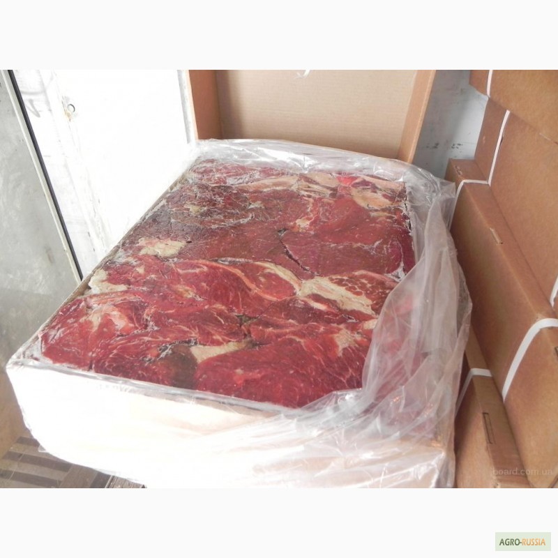 Фото 4. Мясо говядины жилованной (односортное) 1 кат г/з СТО Россия