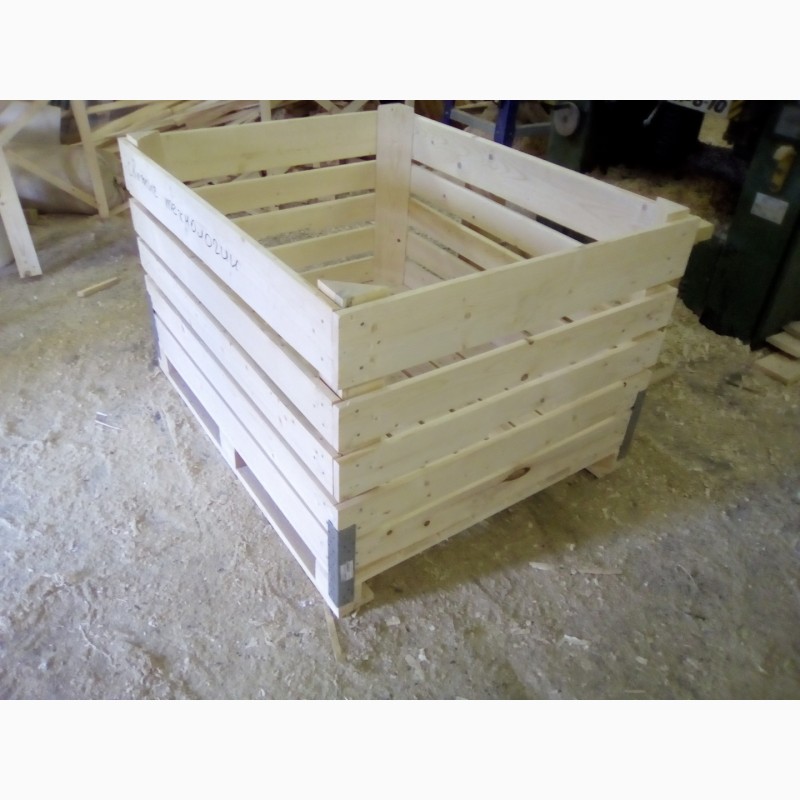Фото 3. Продам деревянные контейнеры для хранения сельхозпродукции
