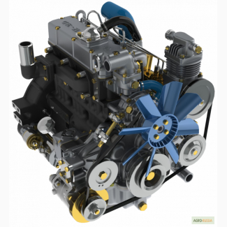 Двигатель MMZ-3LD (без турбонадува) и запасные части к нему