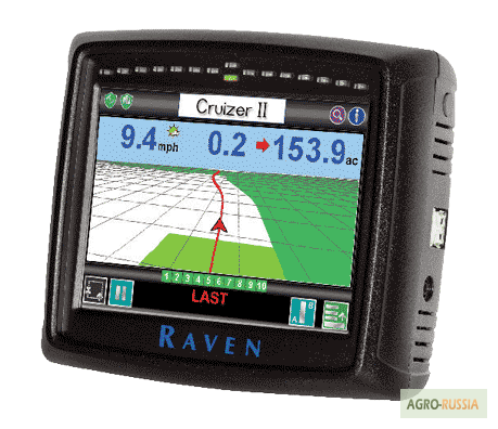 Фото 2. Навигатор система параллельного вождения Raven Cruizer 2 курсоуказатель