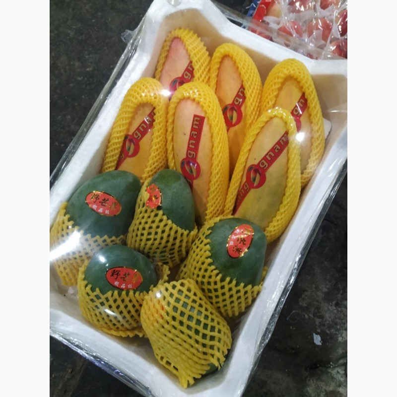 Фото 4. Свежее манго из Китая в наличии на складе в Хабаровске