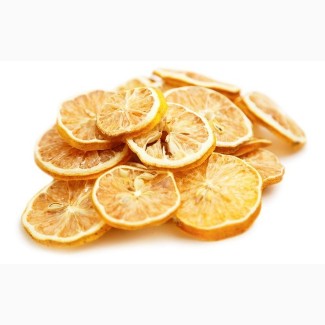 Сушеный лимон чипсы