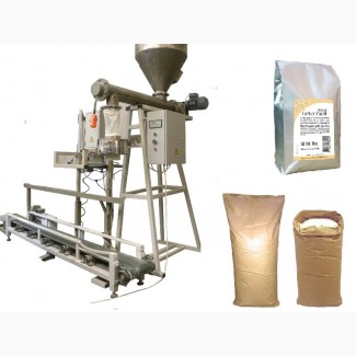 Оборудование для фасовки сухих пылящих продуктов (сухого молока, дрожжей, крахмала, муки)