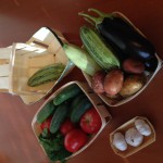 Упаковка натуральная из шпона (Эко-упаковка) для овощей и фруктов