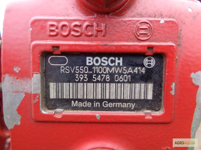 Фото 3. Топливный насос Bosch для двигателя Cummins 6TA-830