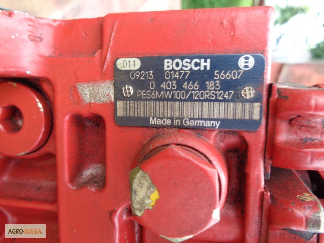 Фото 7. Топливный насос Bosch для двигателя Cummins 6TA-830