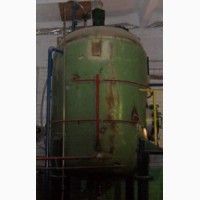 Реактор нержавеющий, объем 4, 3 куб.м., рубашка, мешалка