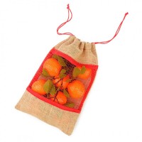 Джутовые мешки для упаковки овощей и фруктов