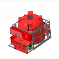 Мобильная/стационарная пожарная установка