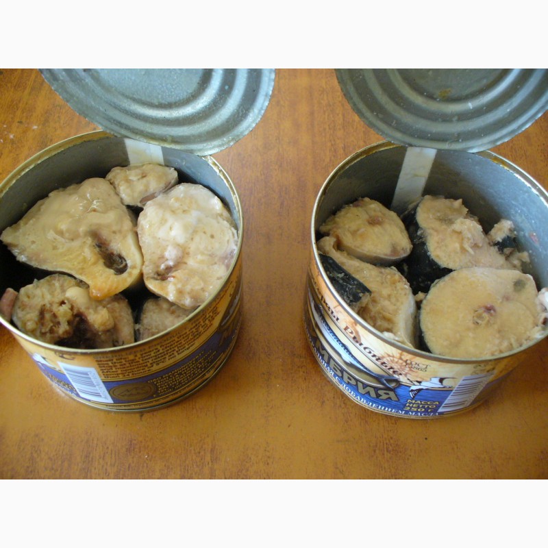 Фото 3. ООО Сантарин, реализует рыбные консервы, производства Калининград