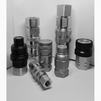 Flat face ISO16028 hydraulic quick coupling