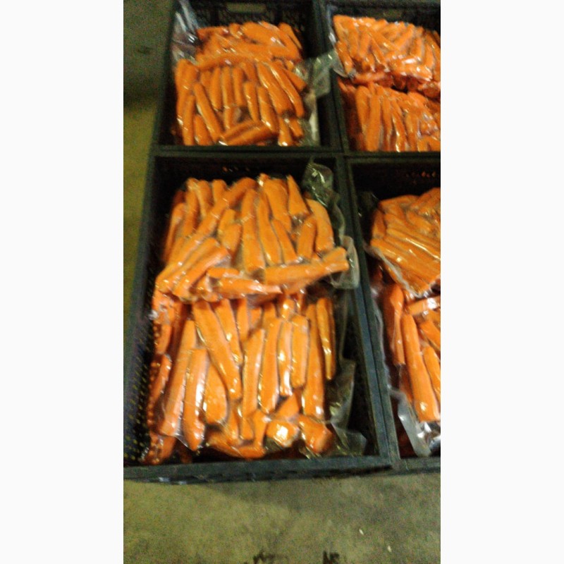 Фото 18. Овощи очищенные в вакуумной упаковке (картофель, лук, морковь, чеснок, свекла)