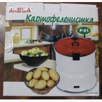 Домашняя электрическая овощечистка Aresa P-01 машинка картофелечистка бытовая