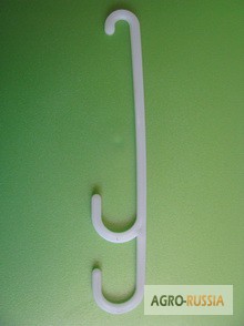 Фото 3. Изделия для теплиц: крючок, держатель, стаканчик для рассады, сегмент, стяжка