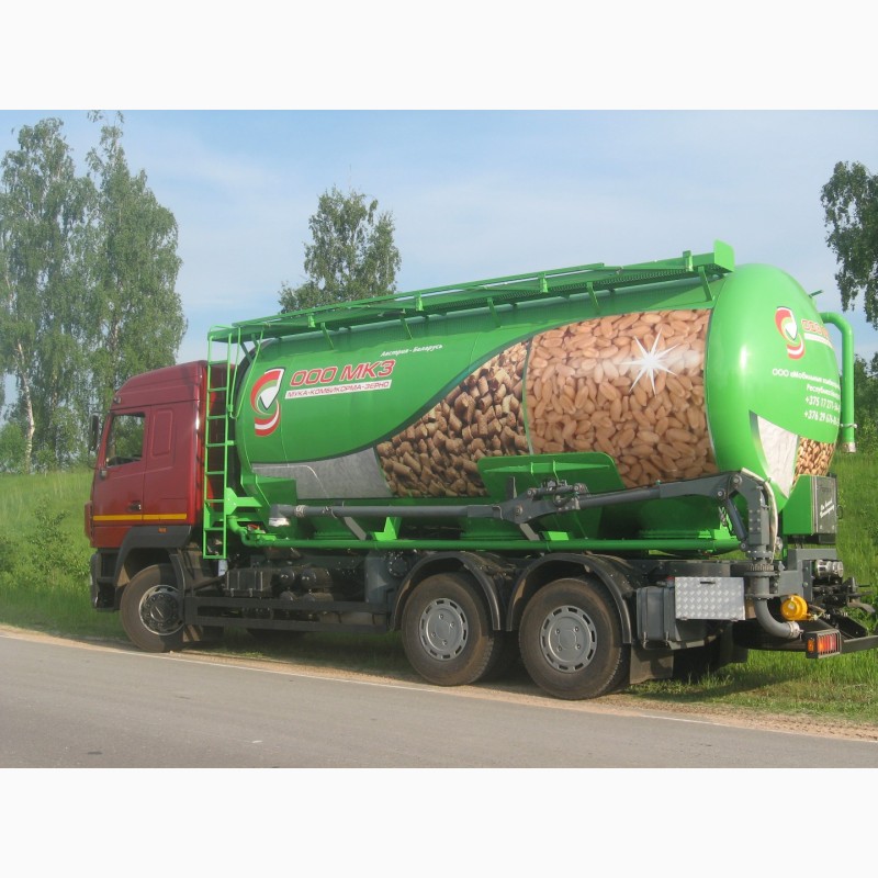 Фото 8. Автоцистерна для перевозки сыпучих грузов - Кормовоз / зерновоз