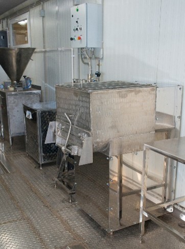 Фото 2. Модульный цех производства колбасы