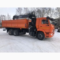 Камаз 65115 самосвал с кму 7 тон новый