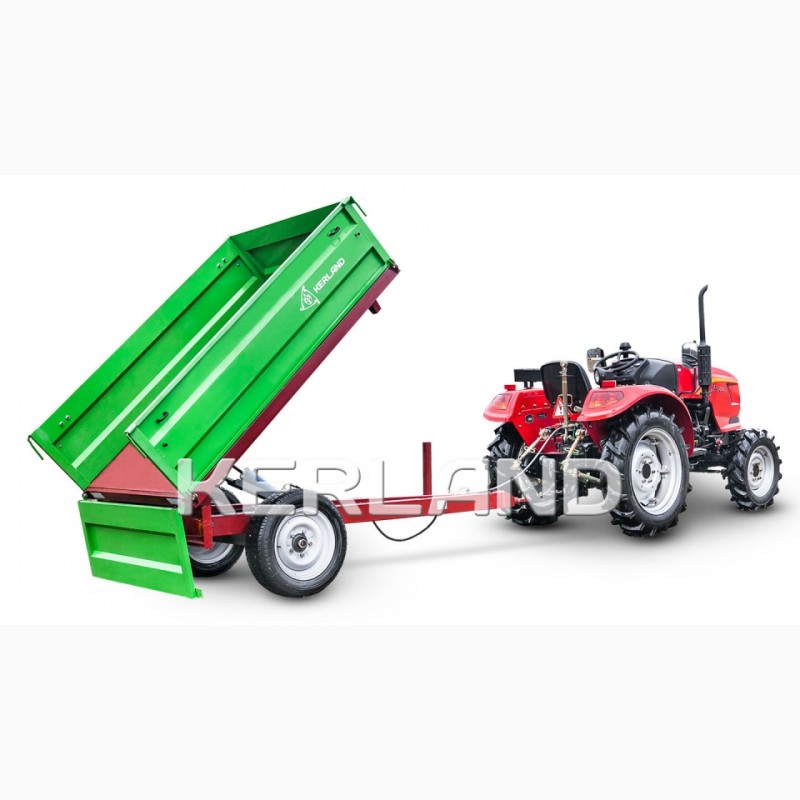 Фото 4. Прицеп Kerland 1, 5 - 3, 5 тонны для трактора с ПСМ