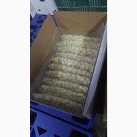 Чеснок свеж очищ вак упак 1 кг ( коробка 10кг) Китай