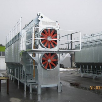 Стационарная модульная зерносушилка Teco газовая 16-100 тонн