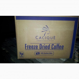 Кофе растворимый сублимированный Cacique (Касик, Бразилия)