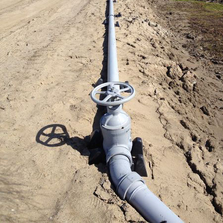 Фото 9. Труба ПМТП-150, полевой магистральный, сборно-разборный трубопровод для полива и орошения