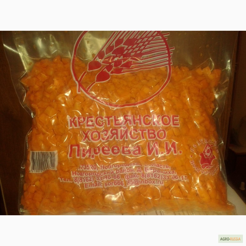 Фото 3. Морковь шинкованная в вакуумной упаковке фасованная от 1кг до 5 кг