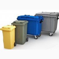 Контейнеры пластиковые для мусора (ТБО)
