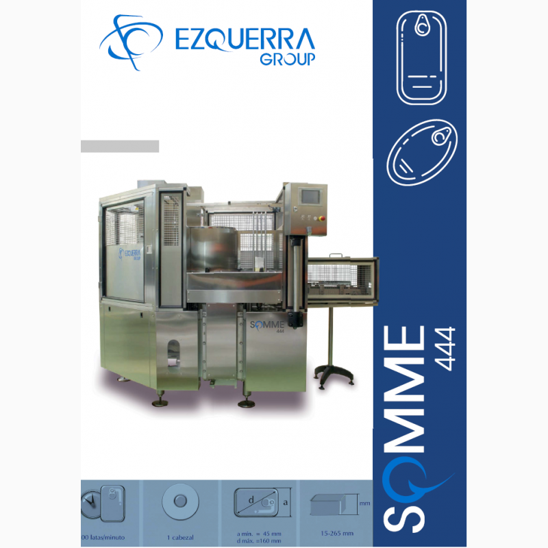 Фото 4. Предлагаем закаточные машины SOMME, производитель SOMMETRADE группа EZQUERRA, Испания