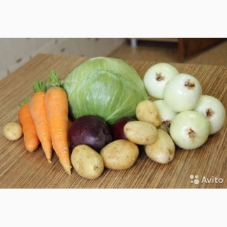 Фермерский картофель, овощи