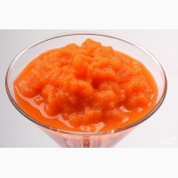 Морковное пюре BRIX 8-10%, ГОСТ, пр-во Россия, в асептической упаковке, в бочках