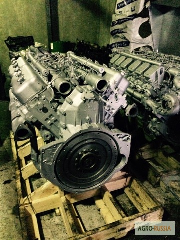 Двигатель ЯМЗ-240БМ2-4 (с общими головками цилиндров, без гидромуфты)